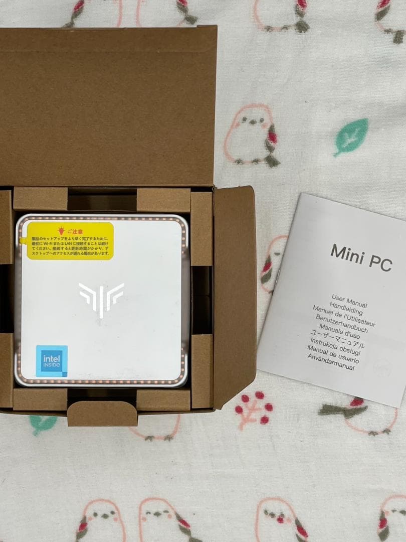 【新品・未使用NiPoGi E2 ミニPC N150/16GB/512GB/4K