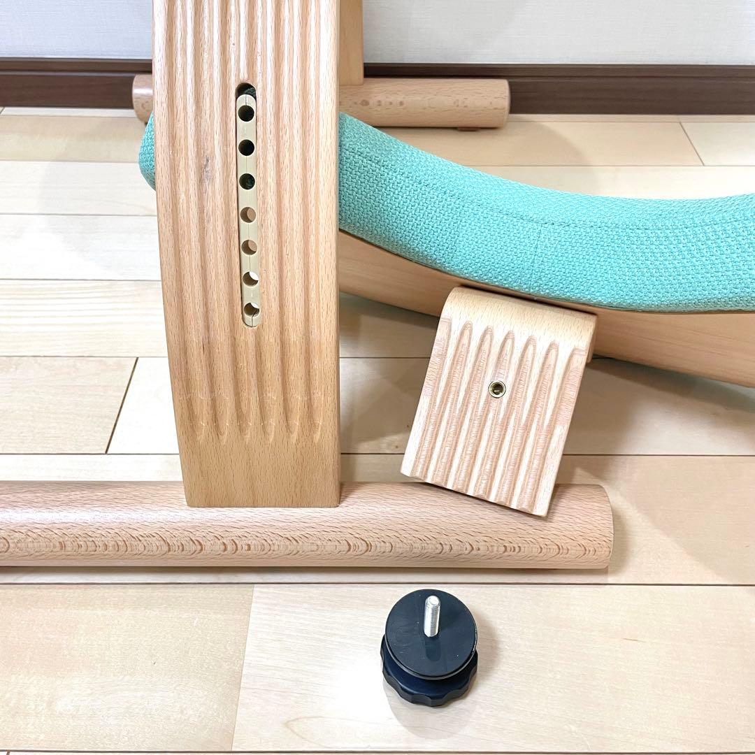 バランスラボ バランスチェア バランスイージー ライトグリーン 中古美品