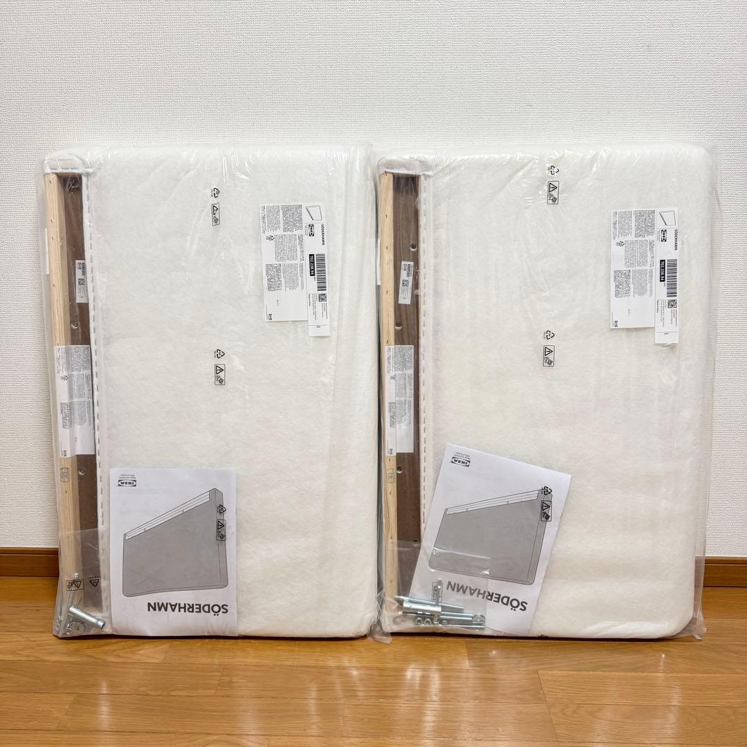 【@@@ 】IKEA SÖDERHAMN アームレスト ダークグレー 2個