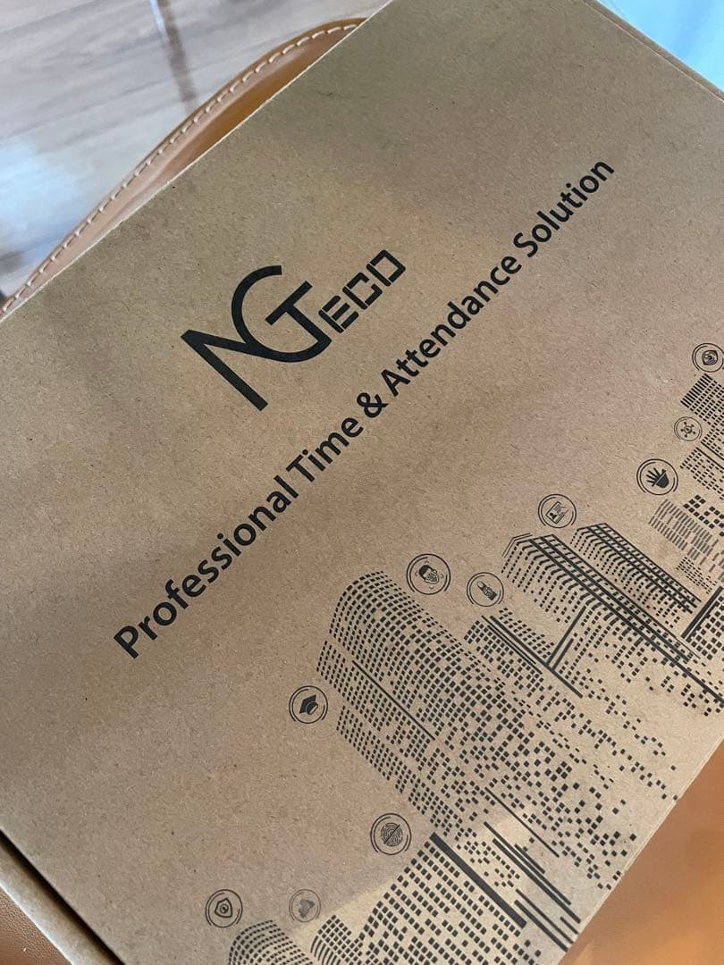 未使用 NGTeco AS10 タイムレコーダー 指紋認証 勤怠管理