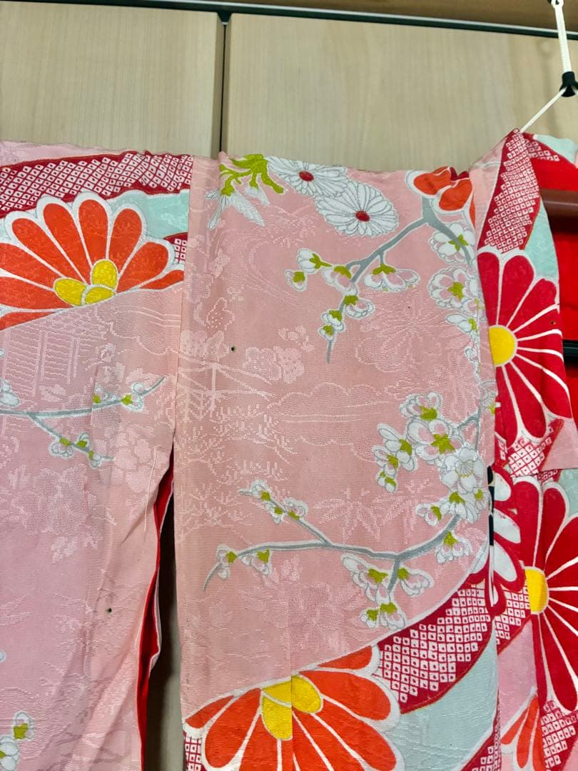 アンティーク着物　七五三 七歳用