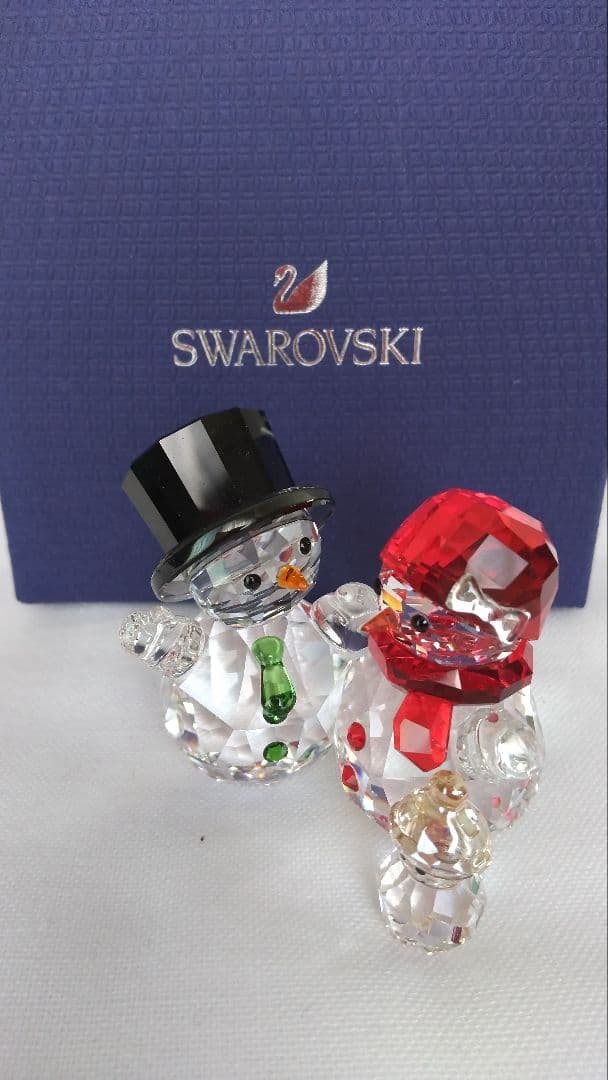スワロフスキークリスマス置物