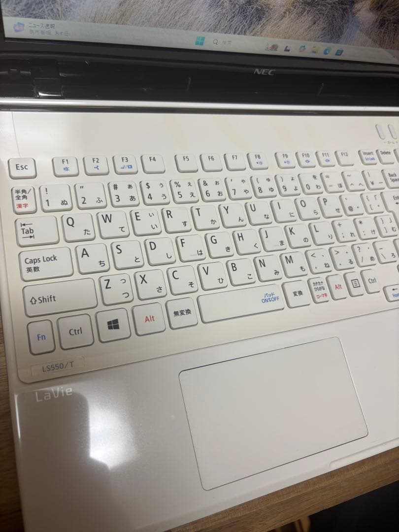 【美品】NECノート　サクサク高速♪SSD Win11 Office2021