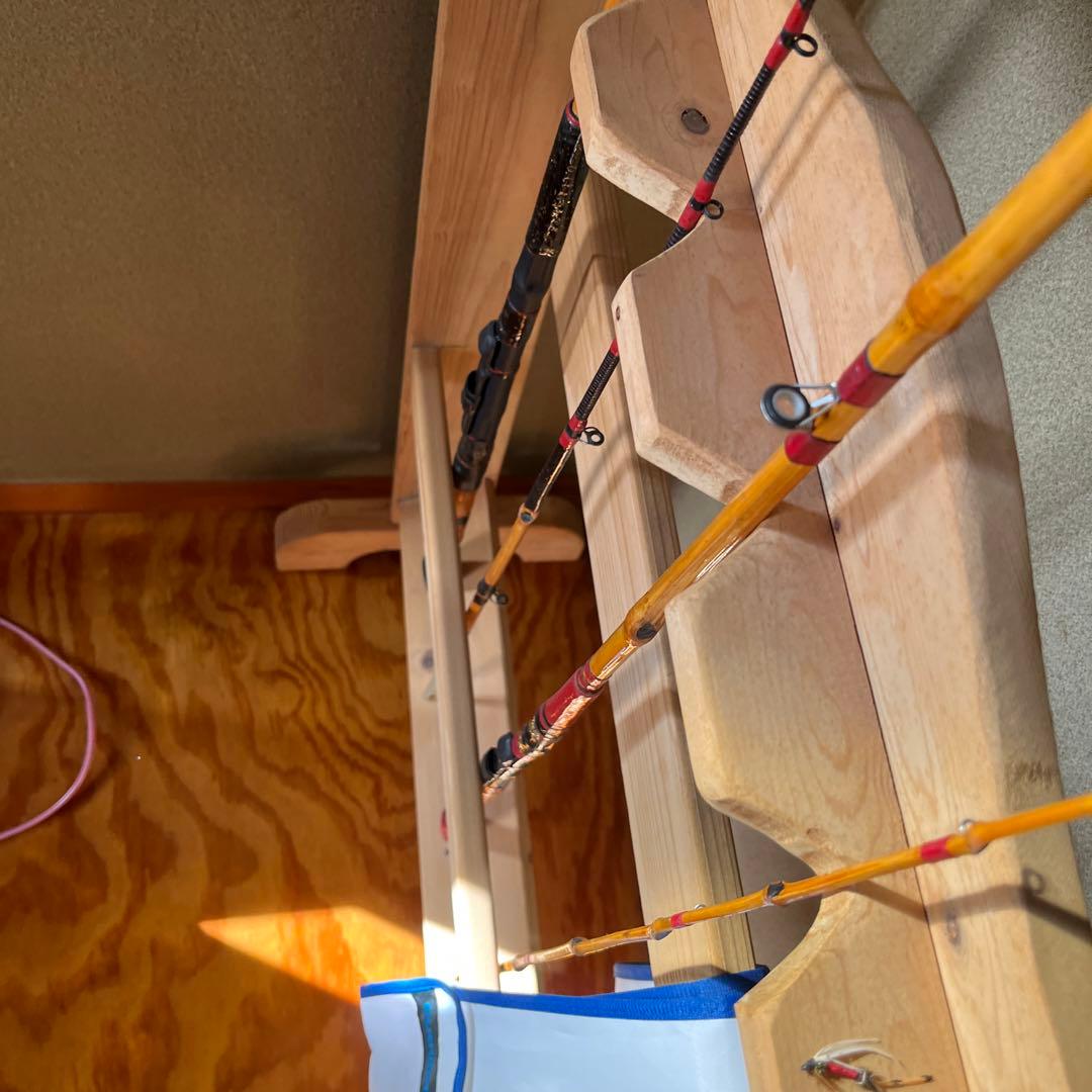 和竿セット　飾り台付き