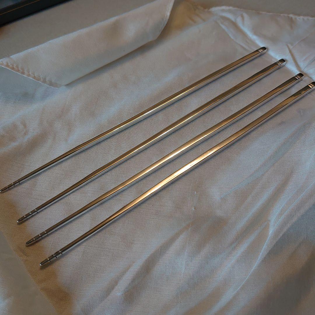 銀製箸 三峰神社