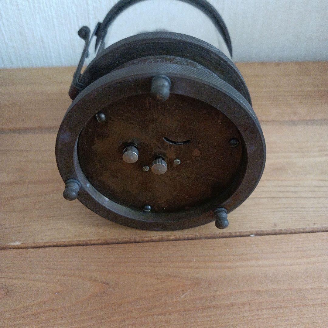 【希少品】中華骨董 機械式ゼンマイ時計 からくり 魚時計 アンティーク レトロ