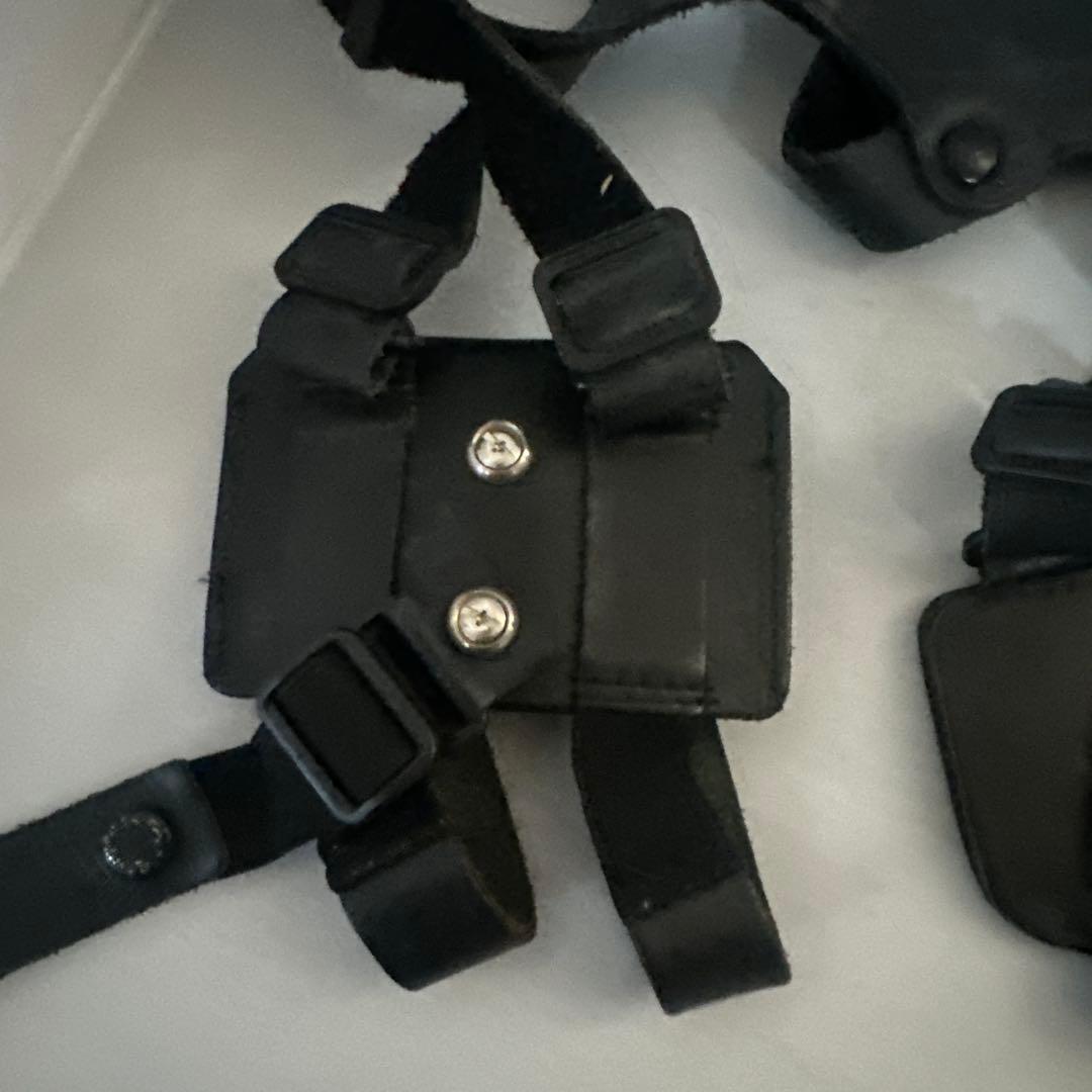 WA ダイハード 本革レザーショルダーホルスターM9 M92F専用　ブラック