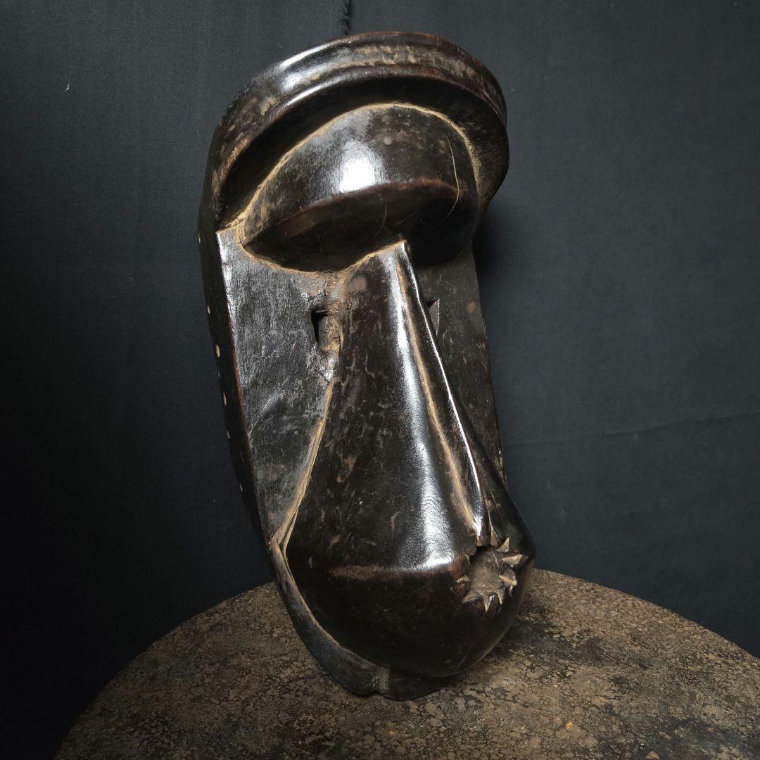 アフリカダン族マスク仮面プリミティブアートインテリアコートジボワール