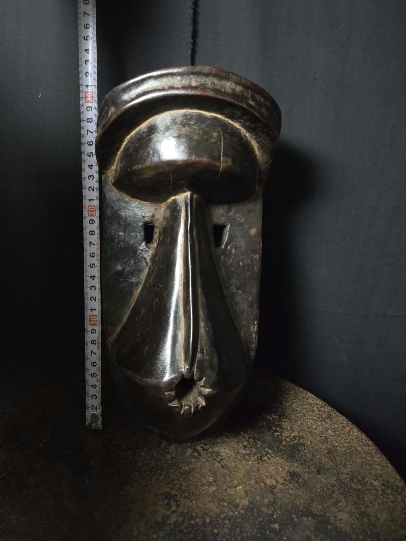 アフリカダン族マスク仮面プリミティブアートインテリアコートジボワール