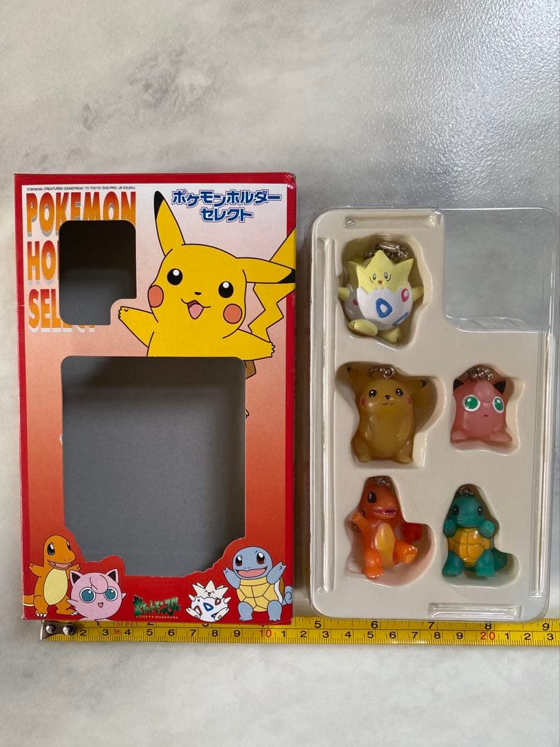 レア1998年製　ポケットモンスターフィギュア　ポケモンホルダーセレクト