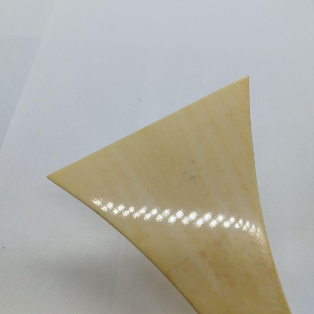 天然素材　和楽器 弦楽器　三味線 撥 バチ 重さ約　1 05g