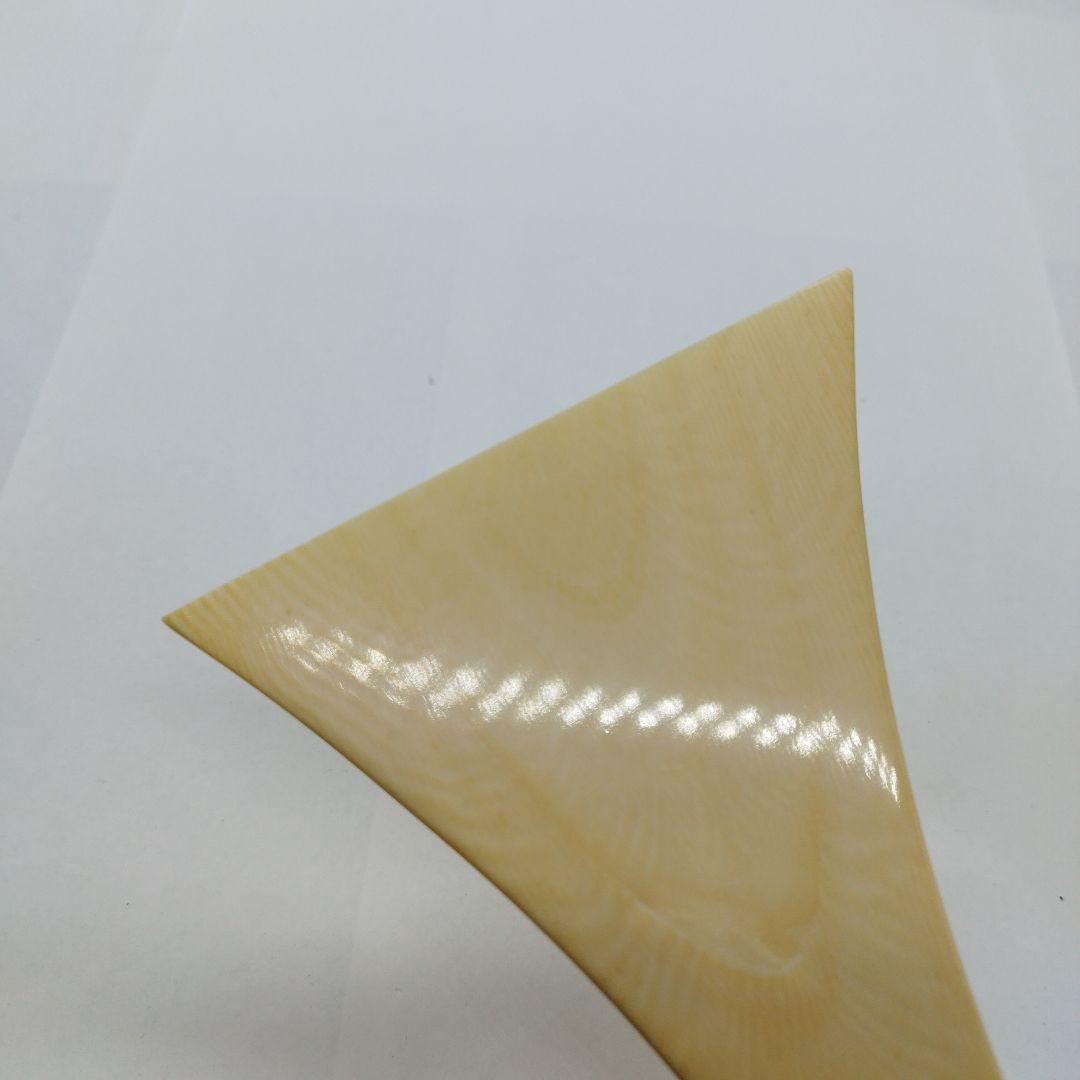 天然素材　和楽器 弦楽器　三味線 撥 バチ 重さ約　1 05g