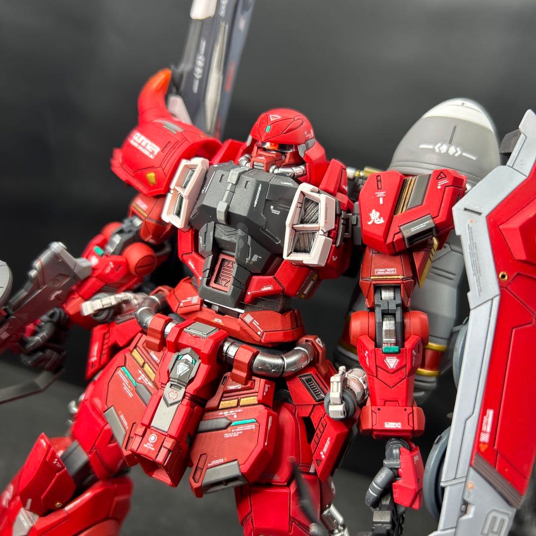 ガンプラ　塗装済み完成品　修正改造　MG