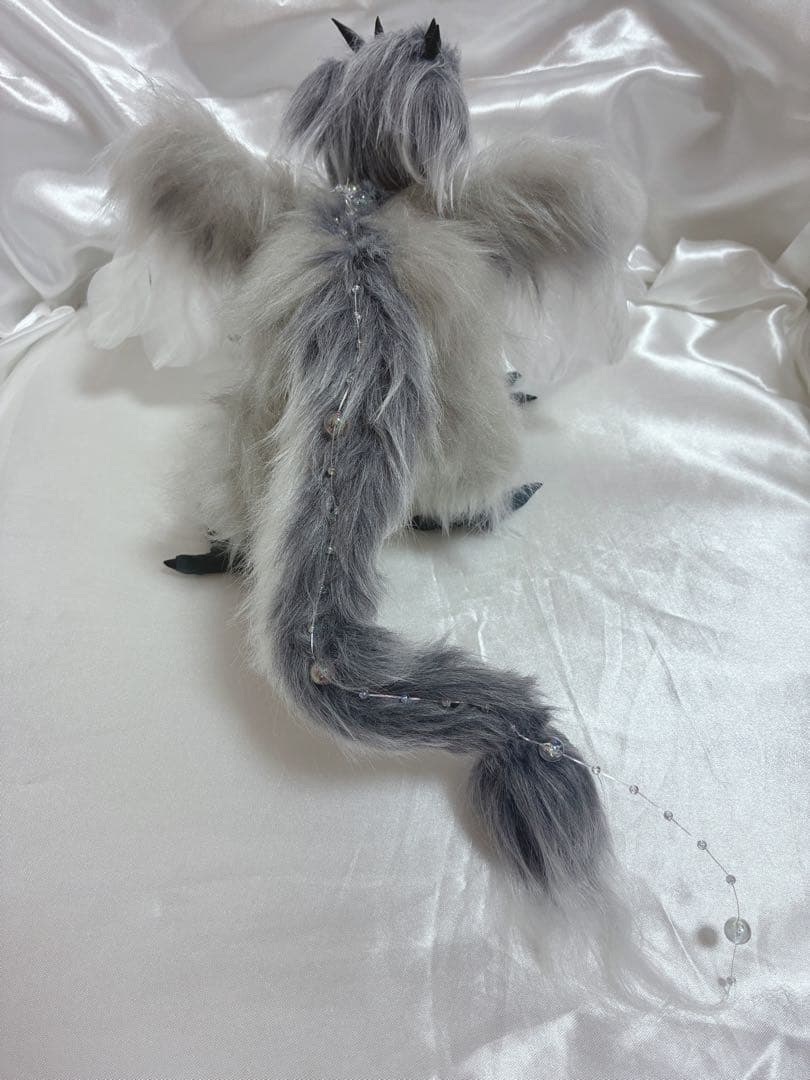 珀*読様 ハンドメイド　アートドール　冥羽　めいは　夜の神獣　幻獣　鳥　ドラゴン