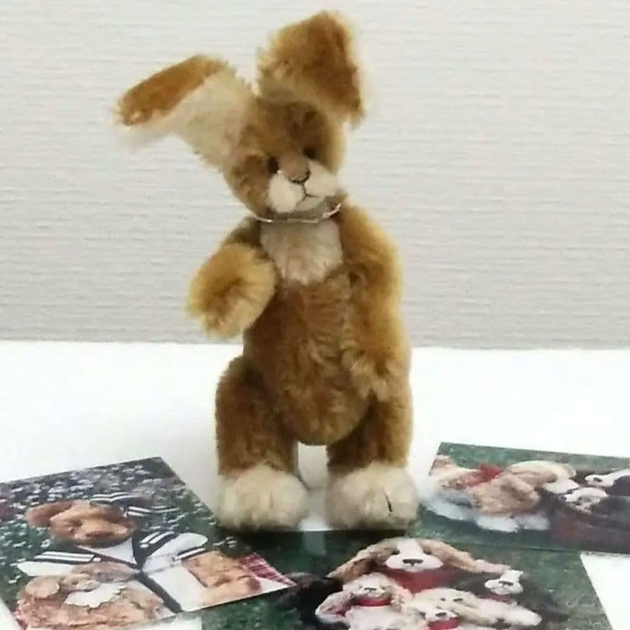 希少／ロザリー・フリッシュマン 海外作家 テディベア作家 ウサギ&ベア他写真6枚