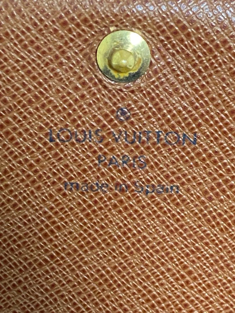 ルイヴィトン モノグラム ポルトモネ ビエ トレゾール 二つ折り財布