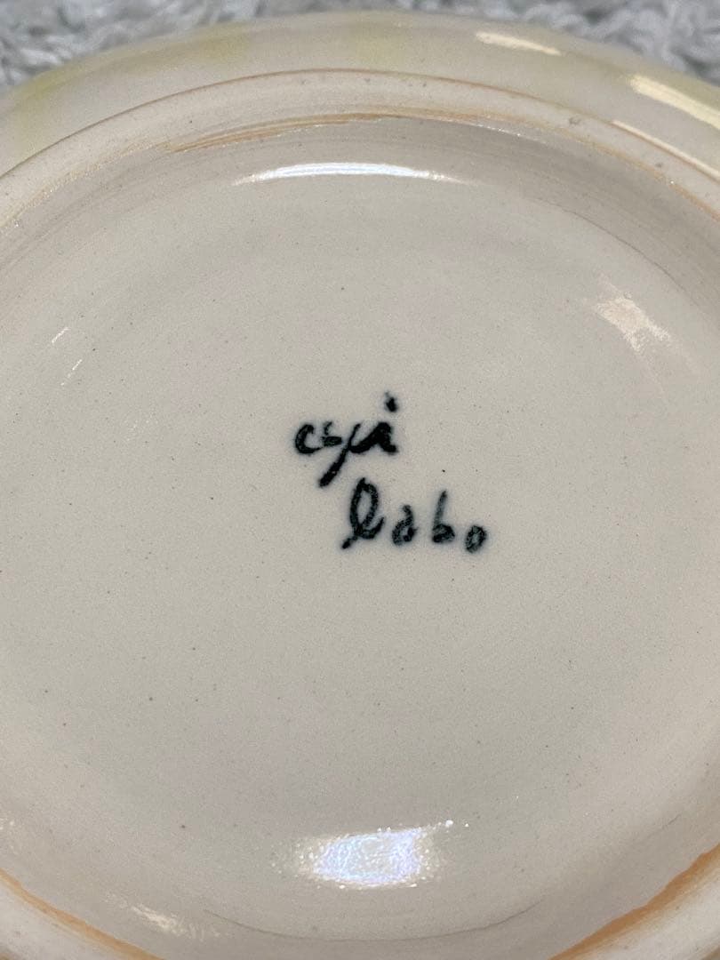 チイラボ　cyilabo 絵付けグラス　お皿　ペンギン柄セット