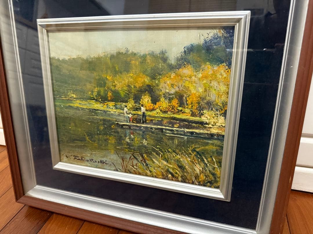 30.「女神？秋色」髙橋一善 油絵