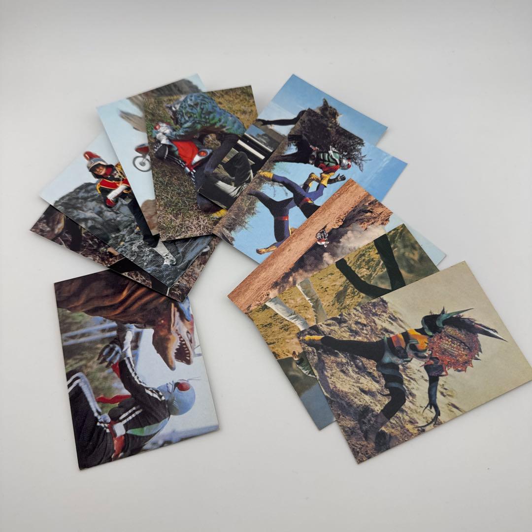 仮面ライダー の カード チップス とか... いろいろ