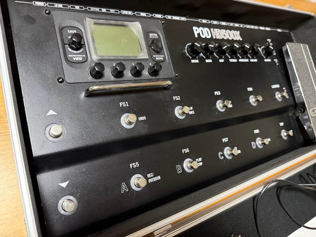LINE6 POD HD500Xギター、ベースマルチエフェクター