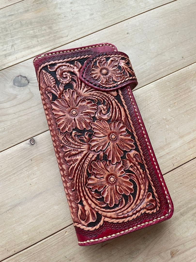 俺の男前カービングライダースウォレット