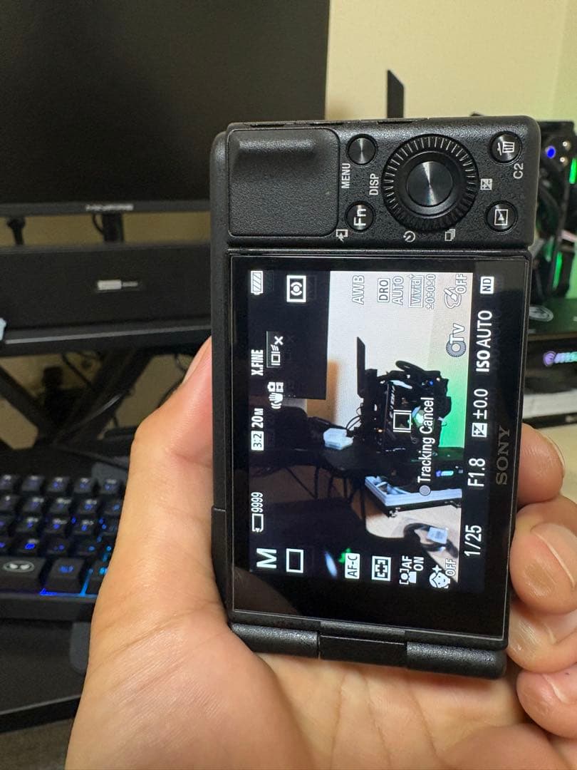 SONY ZV-1 Vlogカメラ 動作良好 バッテリー3個 充電器付き 箱なし