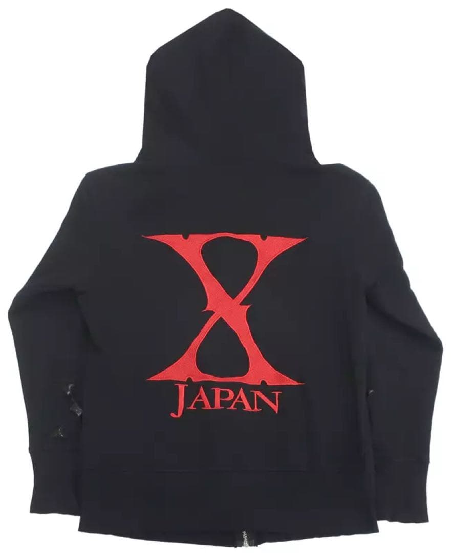 X JAPAN パーカー　　刺繍　L hide yoshiki 希少