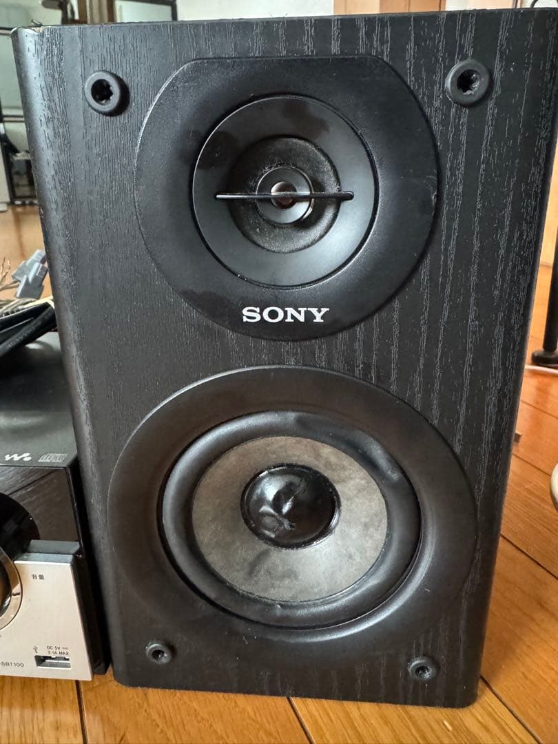 SonyCMT-SBT100 ミニコンポ スピーカー2個付き