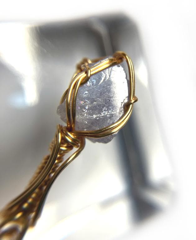 希少 ブルーヘルデライト ペンダントトップ◇