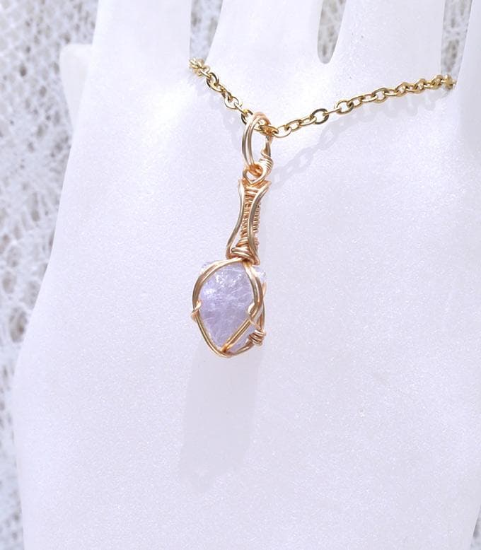 希少 ブルーヘルデライト ペンダントトップ◇