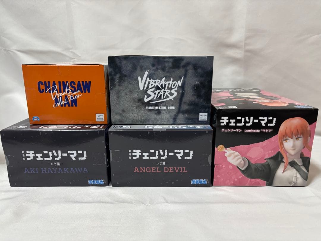 チェンソーマン　フィギュア5点セット　ボム　マキマ　アキ　ポチタ　天使の悪魔