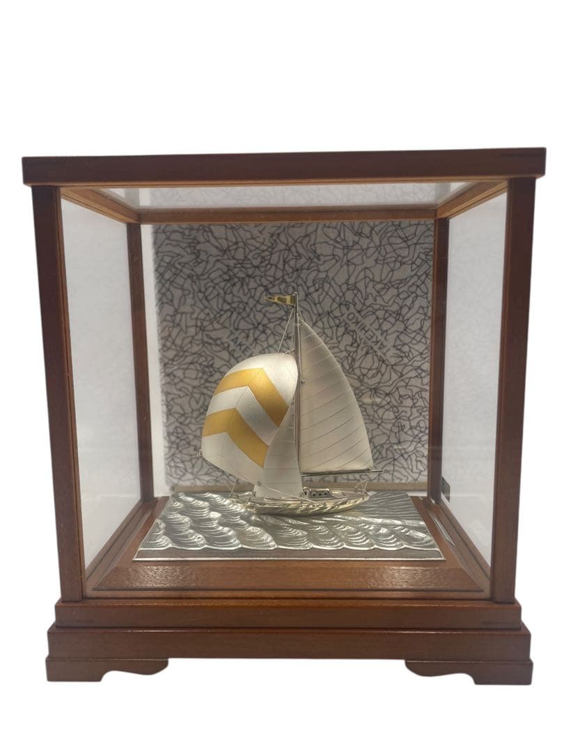 銀製　TAKEHIKO ヨットno7フルセール　関武比古作