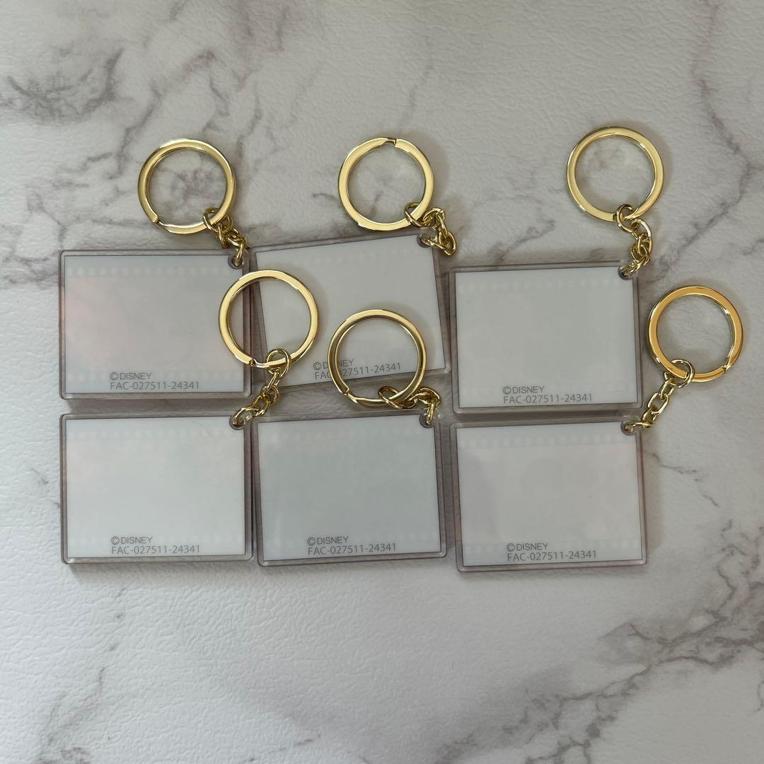 【塔の上のラプンツェル】　シークレットキーチェーン　映画フィルム風　コンプリート