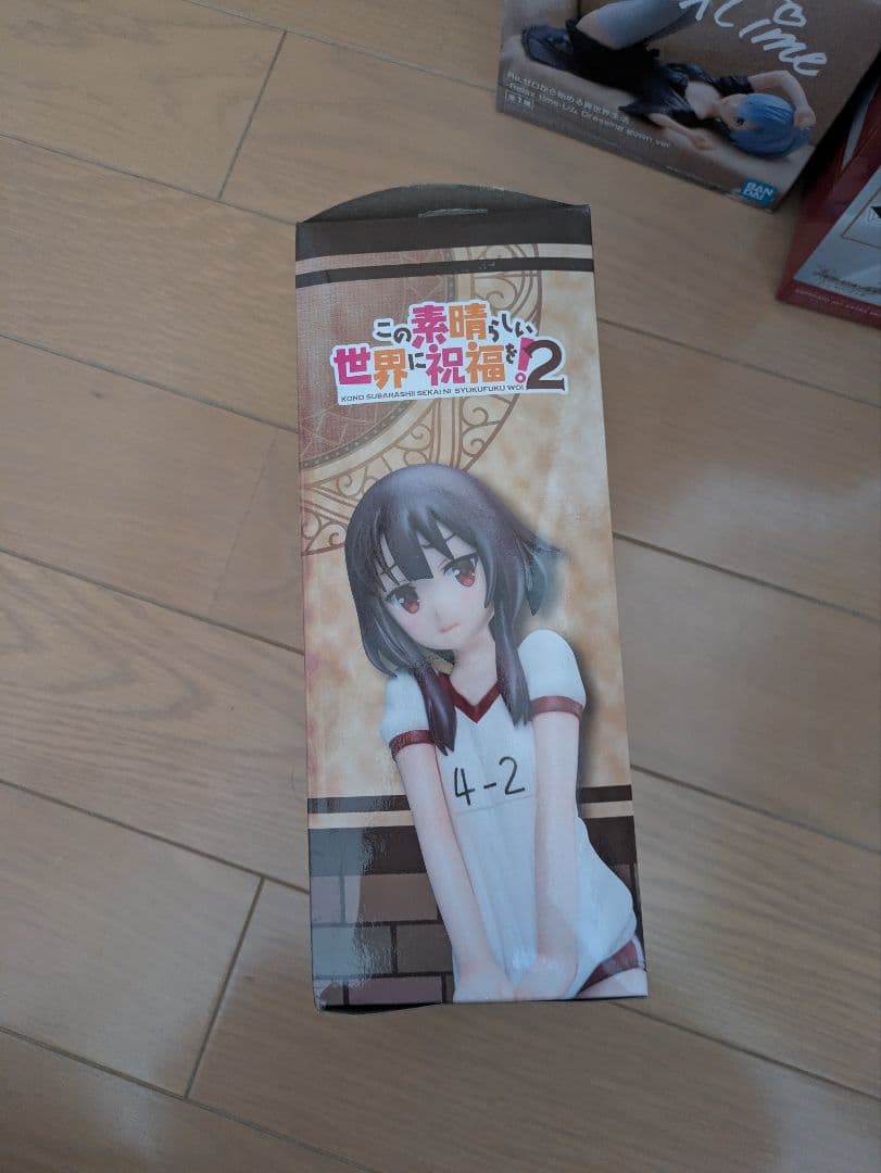 フィギュア 3点セット めぐみん＆レム＆アスナ