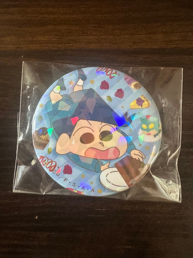 クレヨンしんちゃん 缶バッジ 風間徹sweetparty