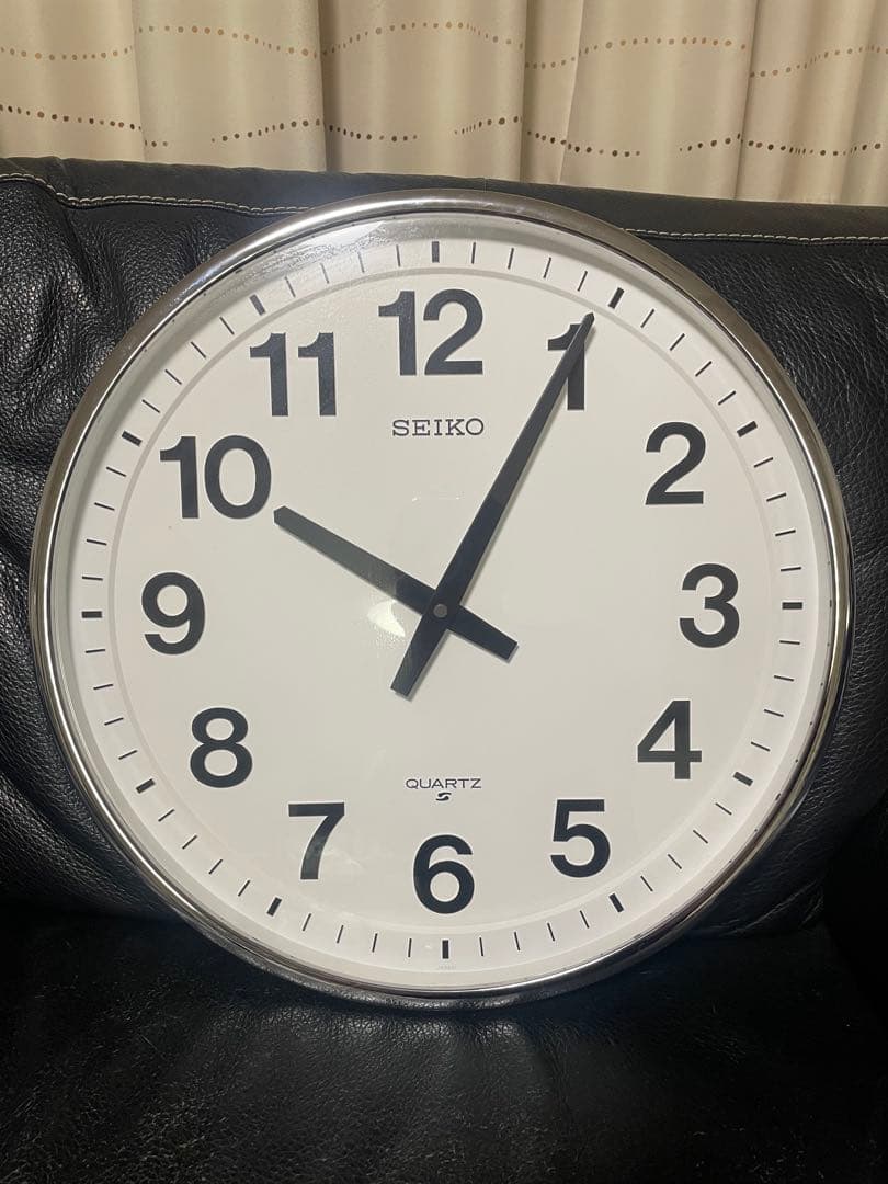 SEIKO 掛時計 直径約50センチ　QE301N