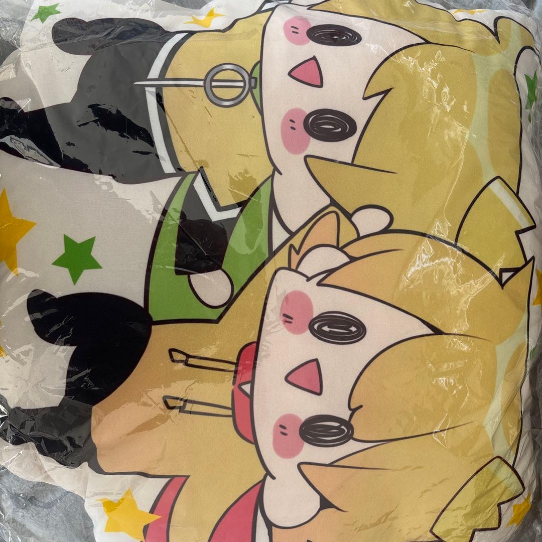 【新品未使用品】やられね星人 あっきぃ ぷりっつ クッション