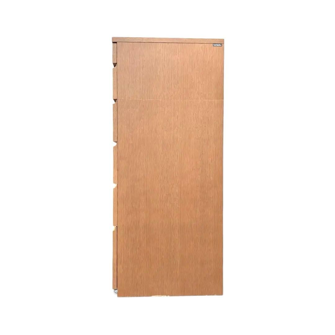 美品　カリモク　karimoku　チェスト　6段　オーク　収納　タンス　北欧