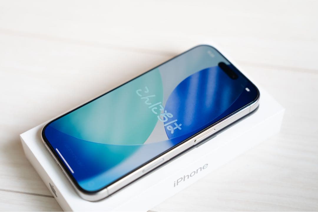 超美品　iPhone16 Pro ナチュラルチタニウム 512GB SIMフリー