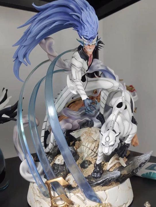 BLEACH 黒衣少年図 グリムジョー ガレージキット ガレキ スタチュー⑤