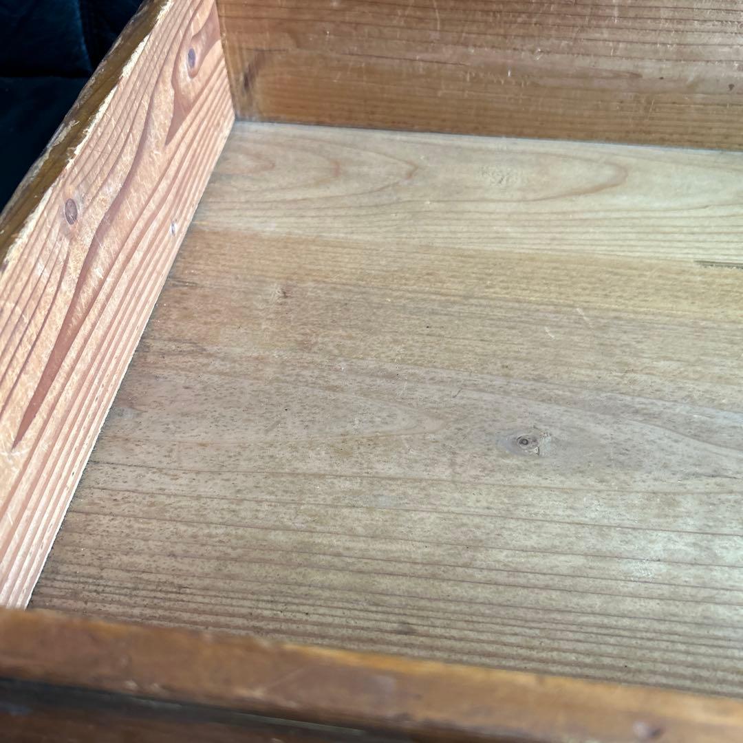 古い木製ガラスケース　玩具屋　おもちゃお菓子ケース　収納箱1台　2番　昭和レトロ