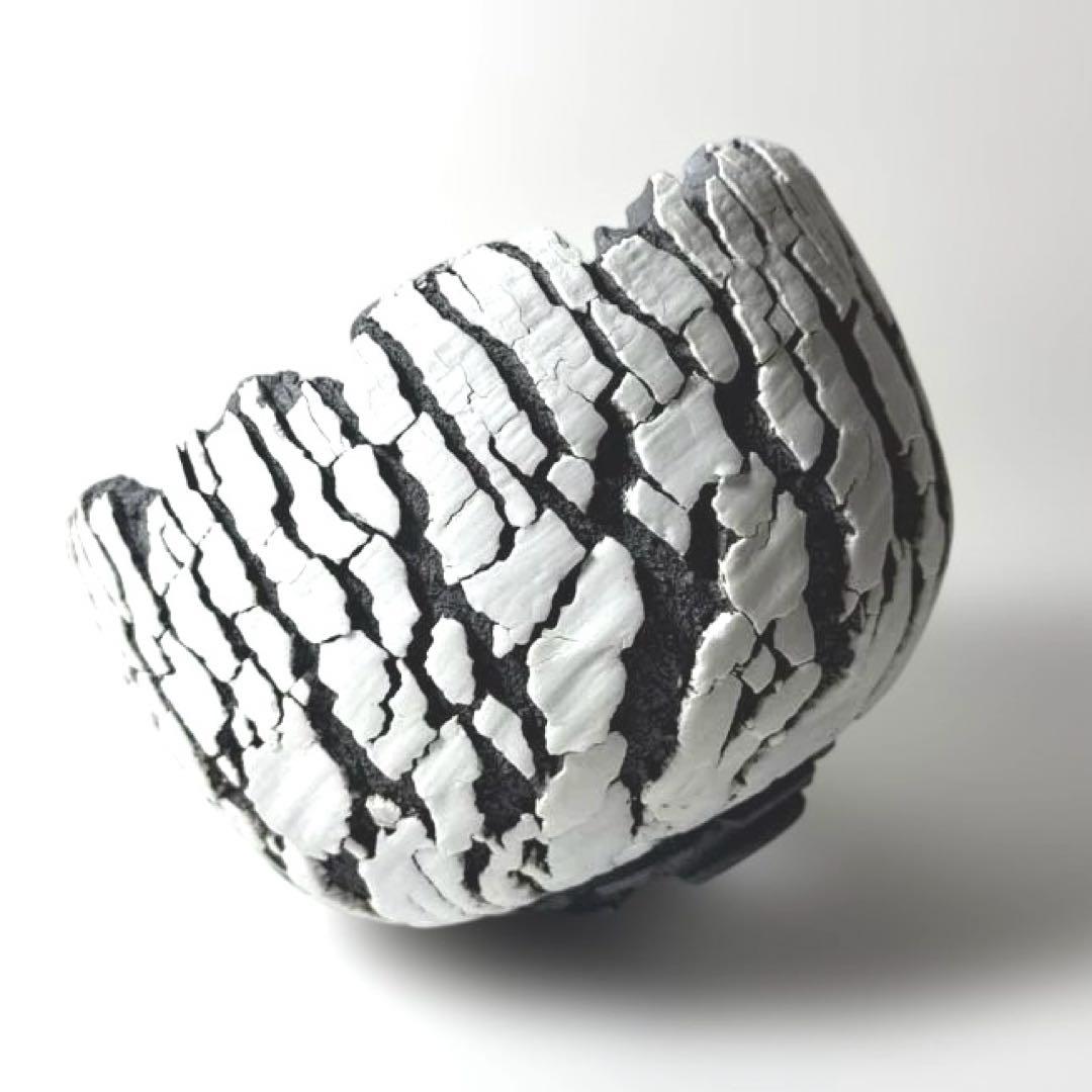 口径12cm植木鉢多肉塊根観葉植物ハンドメイド陶器陶芸