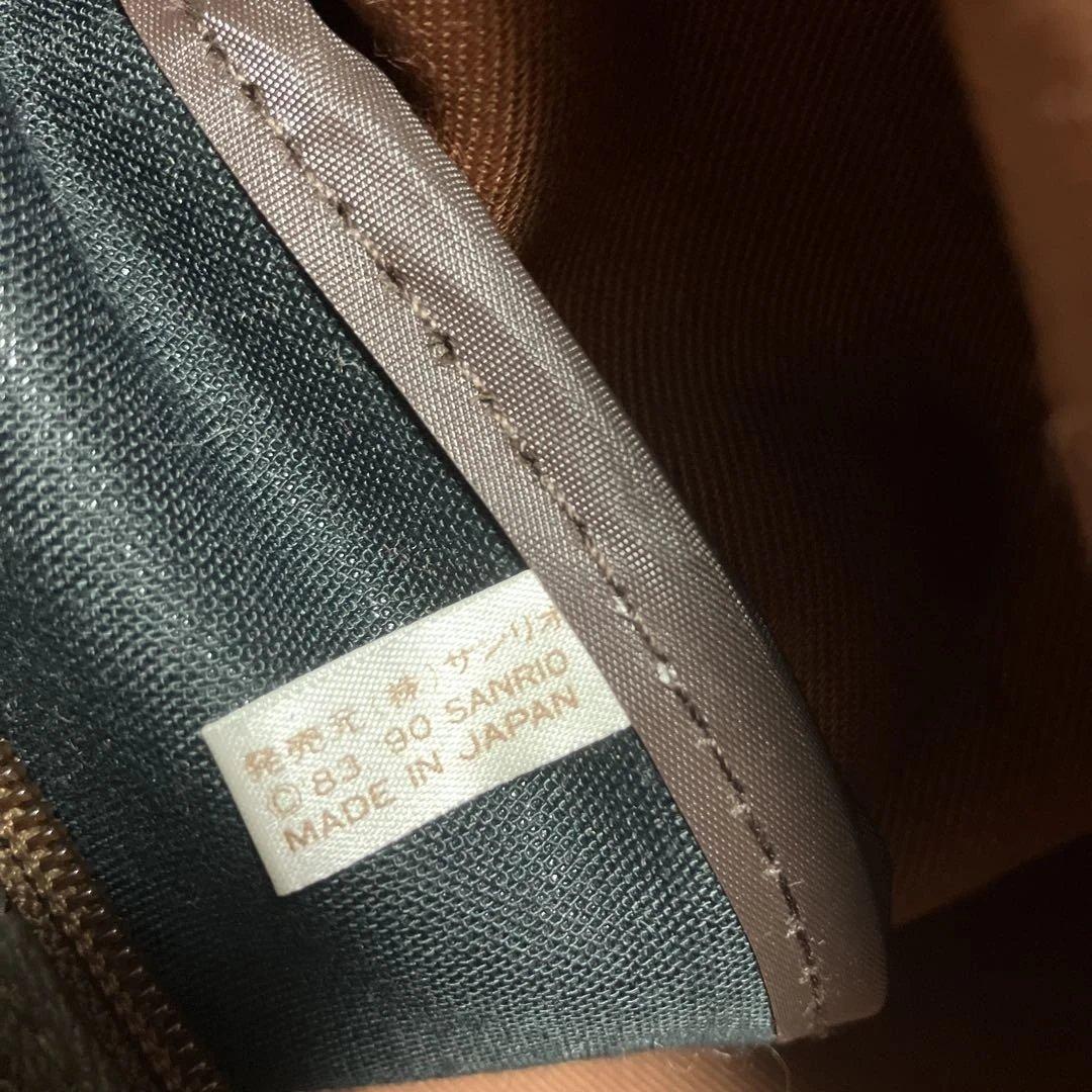 激レア！サンリオMr. Bear's Dream チェック柄ボストンバッグ