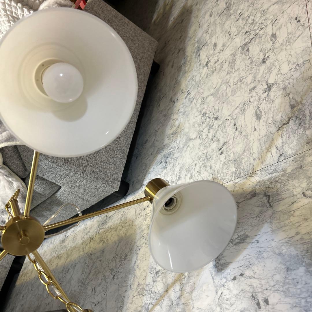 【極美品】IKEA Flugbo 照明 フルーグボー シーリングライト