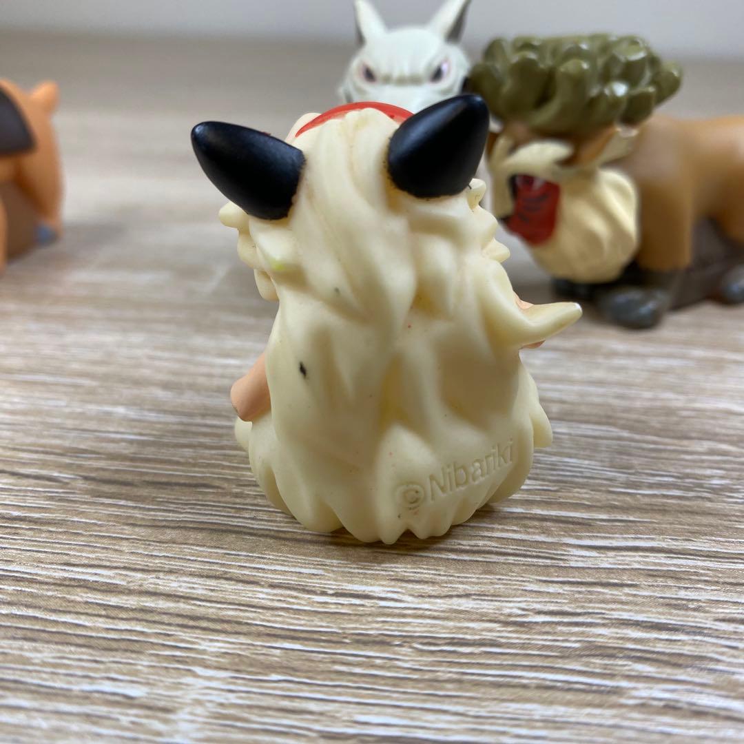 【廃盤稀少品】もののけ姫 指人形 4体セット どんぐり共和国