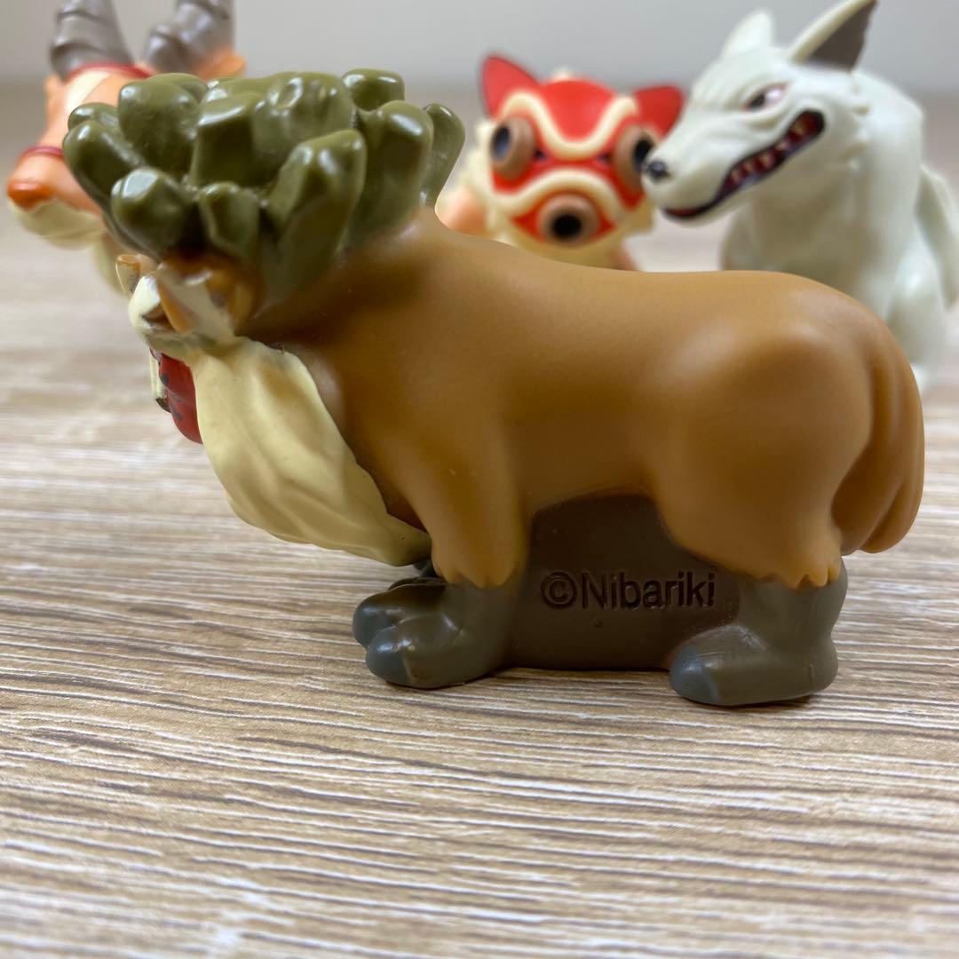 【廃盤稀少品】もののけ姫 指人形 4体セット どんぐり共和国