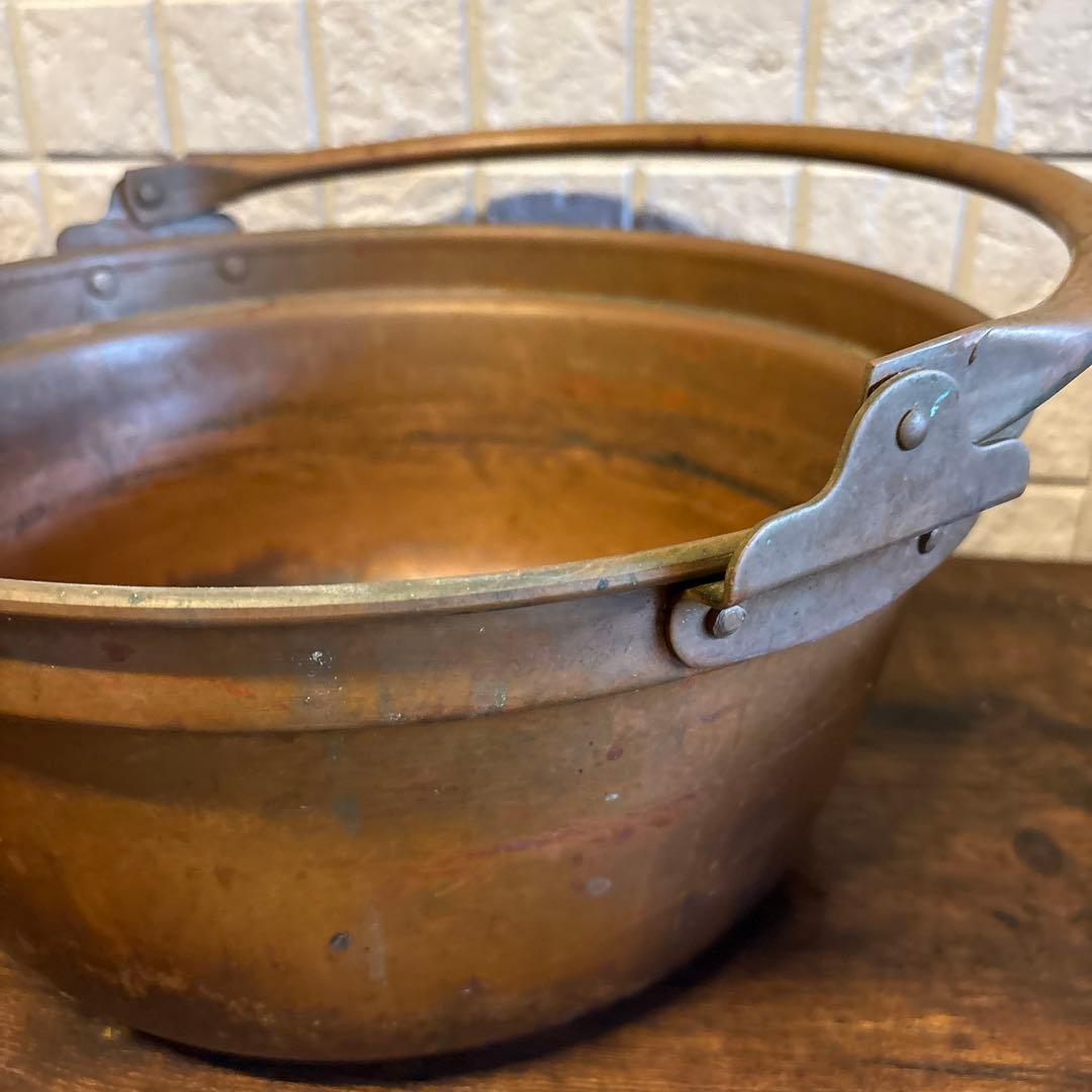 大鍋37cm両手業務用 銅鍋36型
