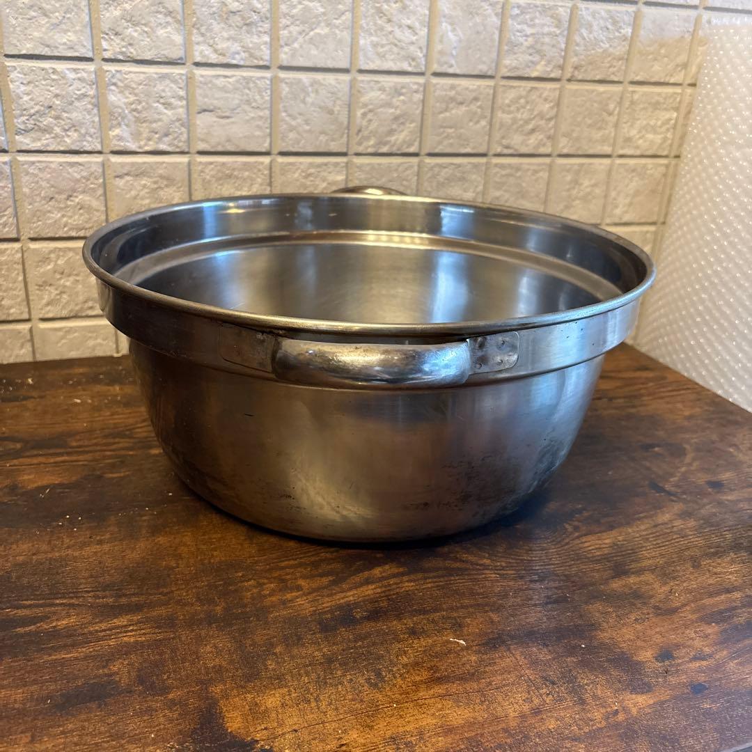 大鍋37cm両手業務用 銅鍋36型