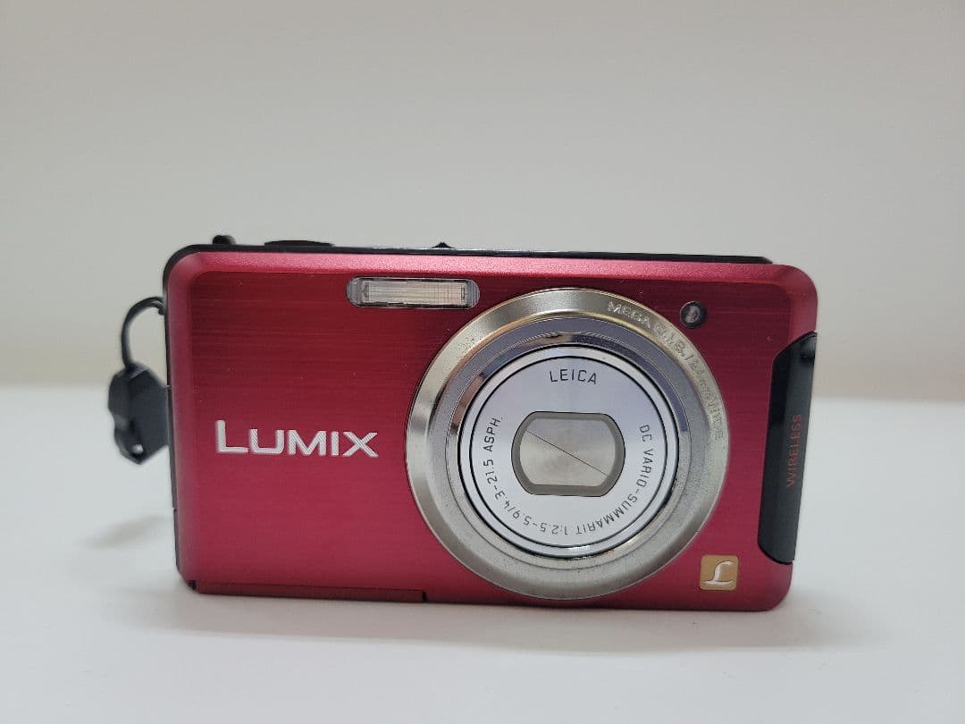 Panasonic LUMIX DMC-FX90 レッド 動作良好