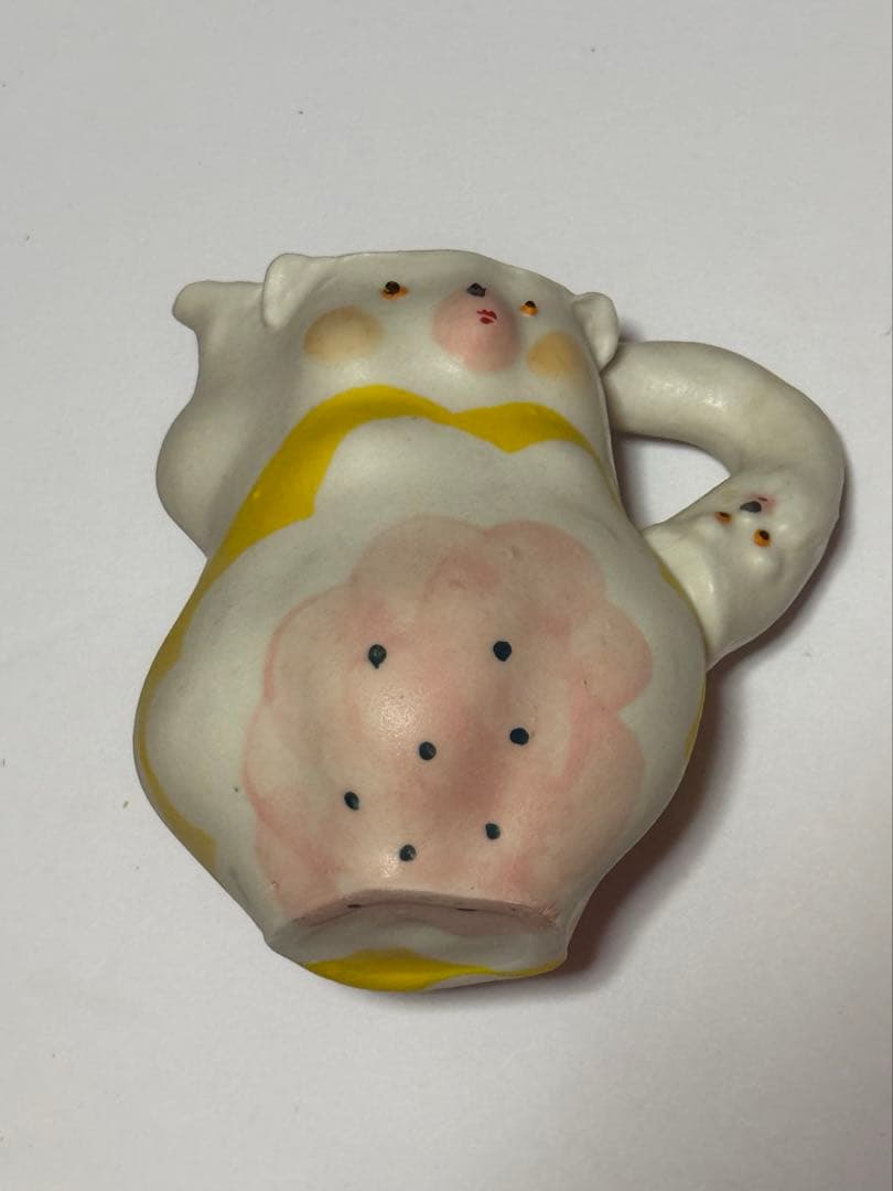 増田光 くまピッチャー 花瓶 フラワーベース